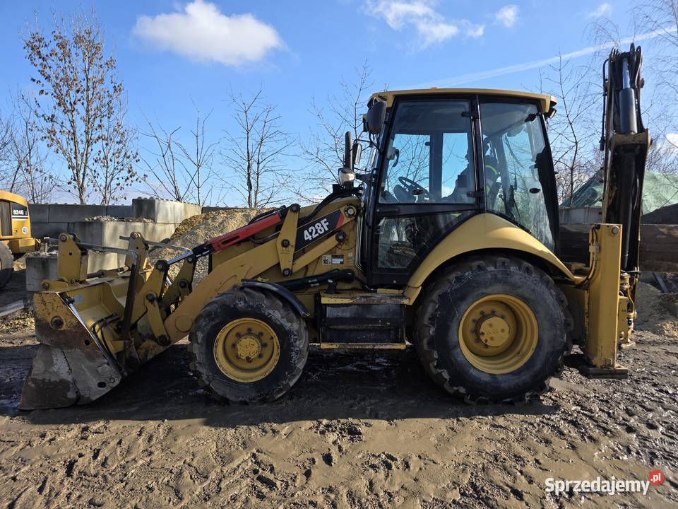 Caterpillar 428 F koparkoładowarka Cat 428 F Łubie