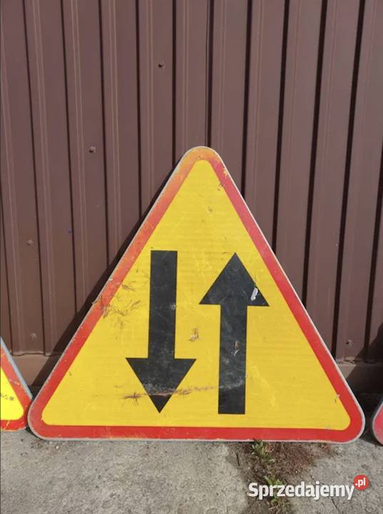 Znaki drogowe używane Łazy