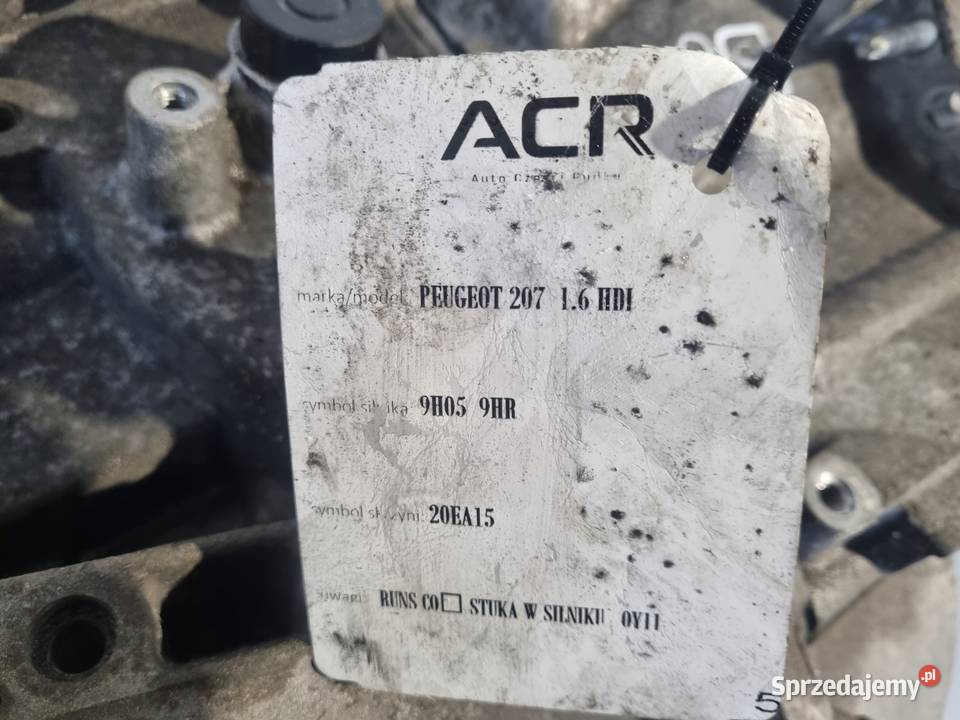 SKRZYNIA BIEGÓW Citroen DS3 16 HDI 20EA15 Chełm