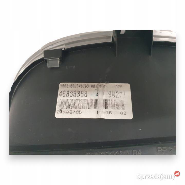 LICZNIK ZEGARY 46833368 Fiat Punto II 12 8V 16V Chełm