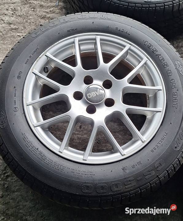 Felgi aluminiowe DBV Arizona 15 5x100 opony Sosnowiec sprzedam