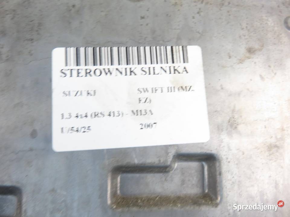 STEROWNIK SUZUKI SWIFT MK6 13 4x4 RS 413 M13A