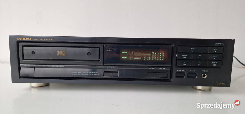 ONKYO odtwarzacz kompaktowy CD player DX 6700 Międzychód sprzedam