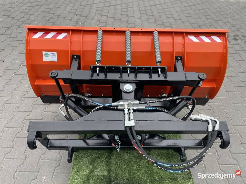 Pług do śniegu na sprężynach Agrosped euroramka Rogóźno