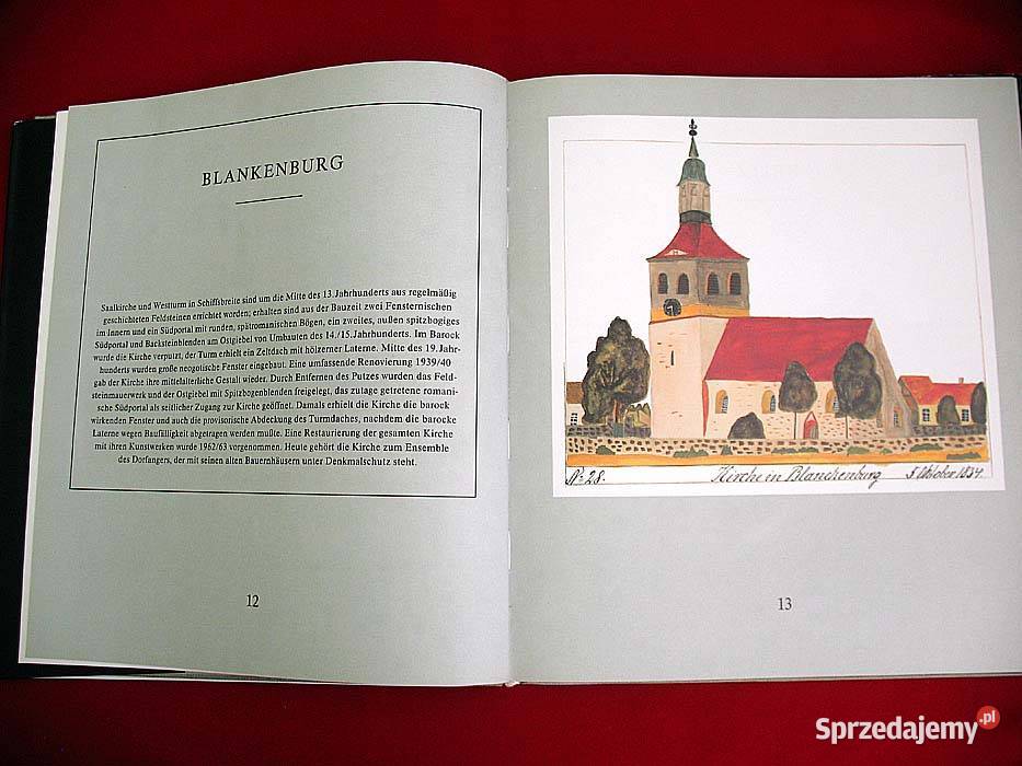 Alte Berliner Dorfkirchen HWohlers książka Poradniki, albumy i reportaże Siedlce