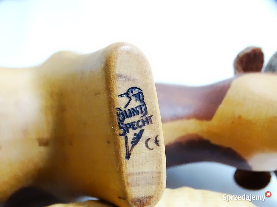 Zestaw 28 ręcznie wykonanych figurek marki lubelskie Biłgoraj