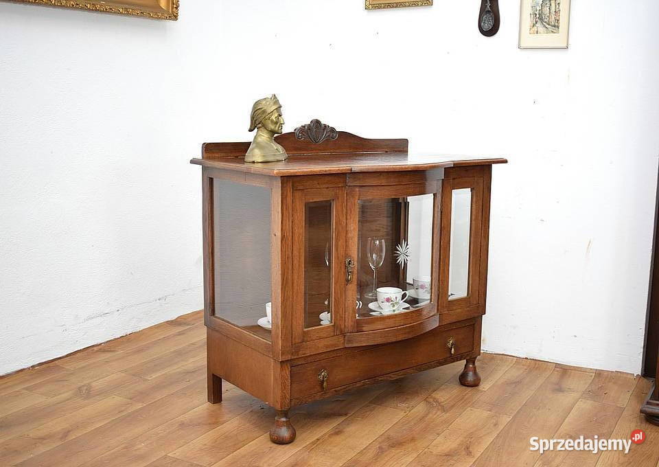 Urocza stara szafka komódka barek herbaciarka Świdnica sprzedam