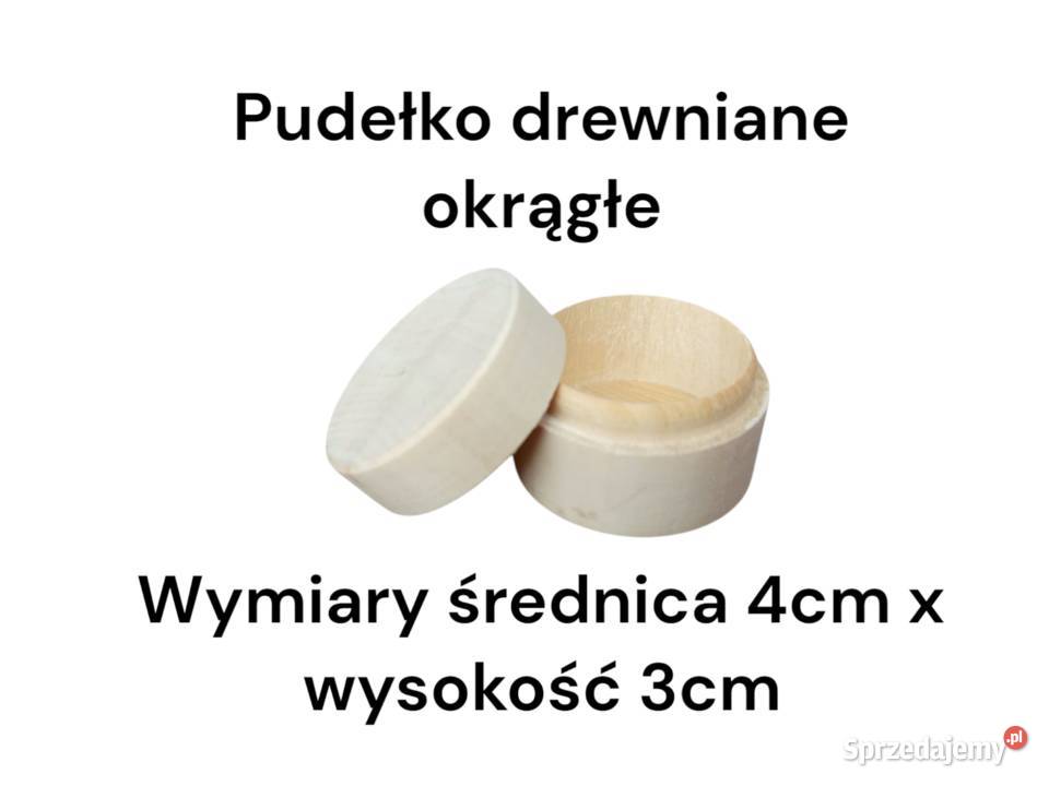 Drewniane pudełka skrzynki i akcesoria kostki sprzedam