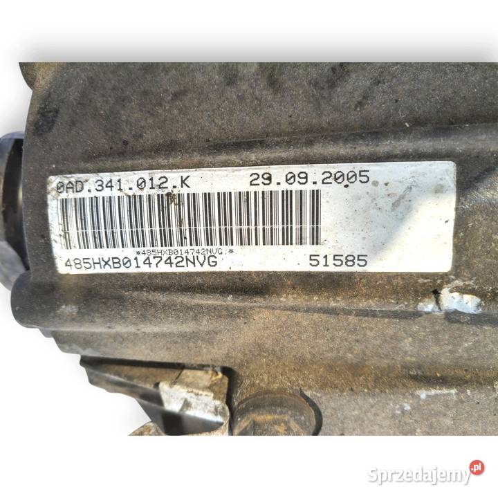 SKRZYNIA BIEGÓW 09D300037E VW Touareg 50 V10 TDI Chełm