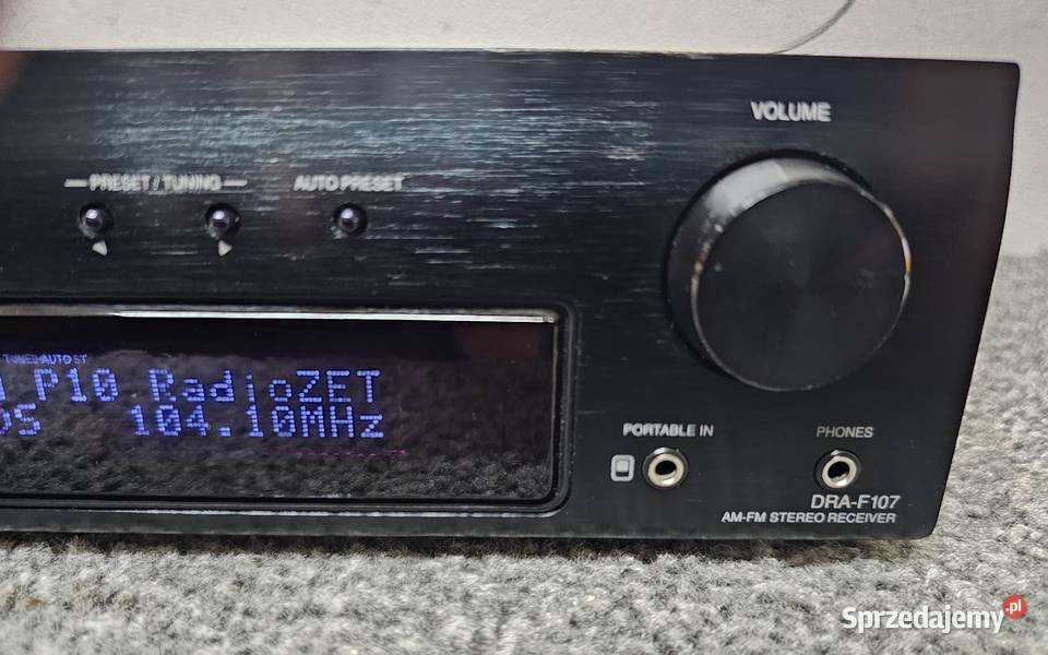 Denon DRAF107 DRAF107 Amplituner dwukanałowy Wieże i miniwieże Elektronika Kraków