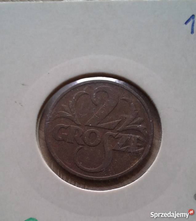 2 grosze 1938 rmennicza Konin