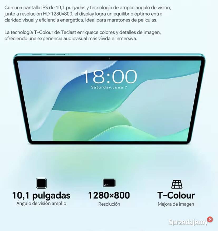 Tablet 10 Teclast P33 Android 15 Tablety i palmtopy Kraków