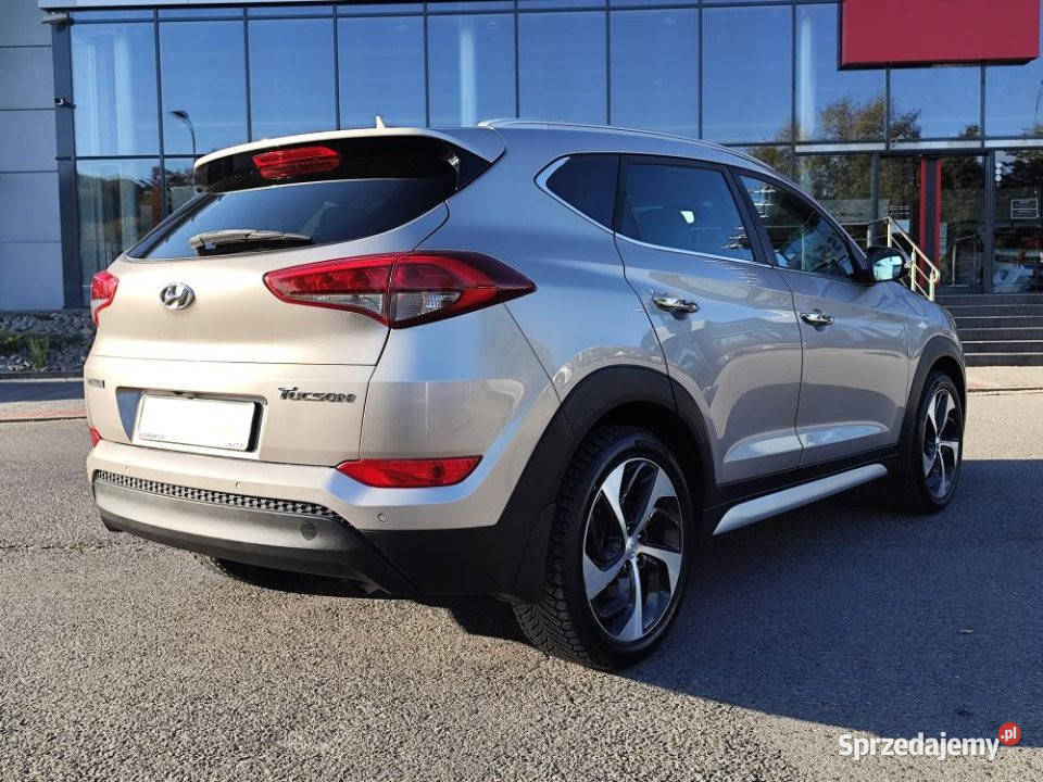 HYUNDAI Tucson 2017r salon LED klima aut navi el Kraków