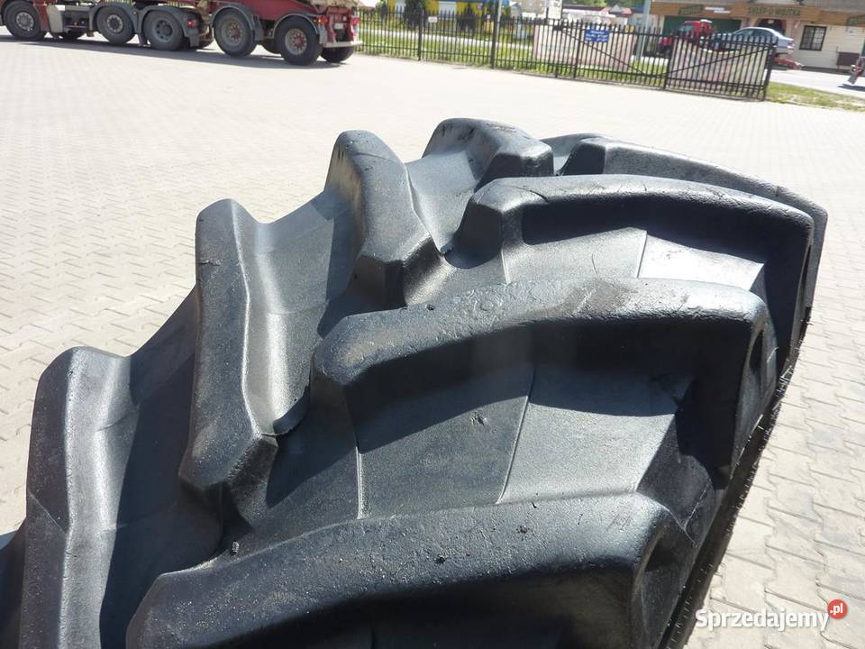 Opona używana rolnicza 48065R28 TRELLEBORG 1600 65 Zaścianki sprzedam