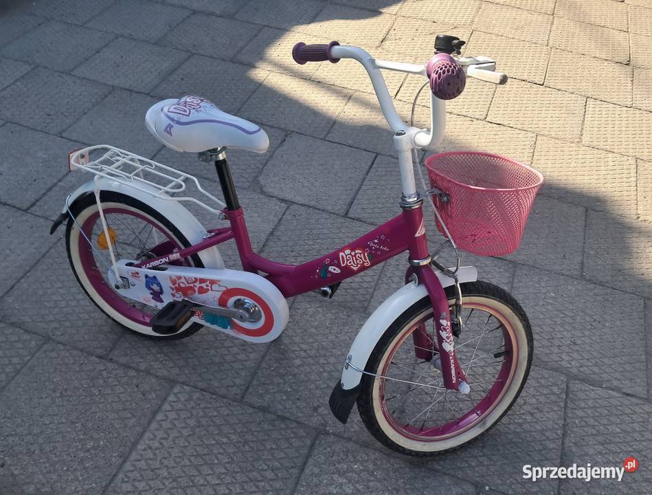 Daisy rowerek dziecięcy 16 fioletowy sprzedam