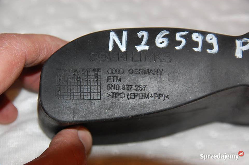 Seat alhambra 7N ogranicznik drzwi lewy Lublin