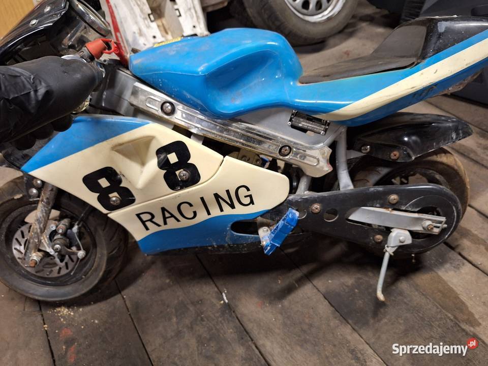 Mini super bike 2008r uszkodzony warmińsko-mazurskie Gołdap