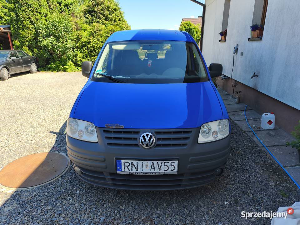 VW caddy 20 5 osobowy LPG majsterkowicza 108KM