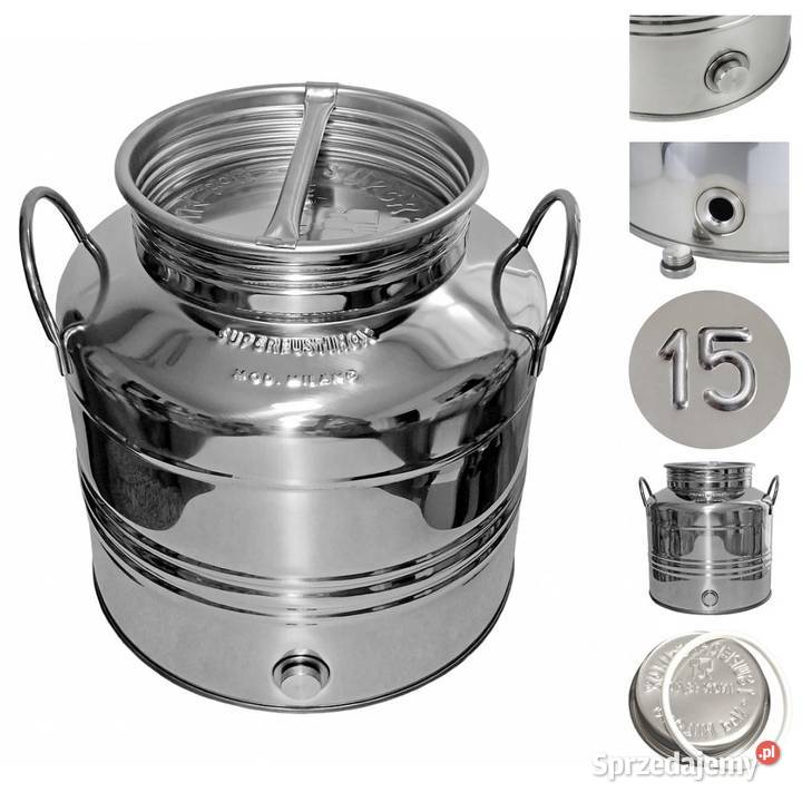 Bańka stal nierdzewna beczka beczułka antałek Pojemniki na żywność sprzedam