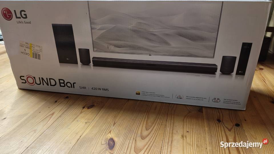 Soundbar LG S40TRDEUSLLK 41 400W USB HDMI Pomiechówek