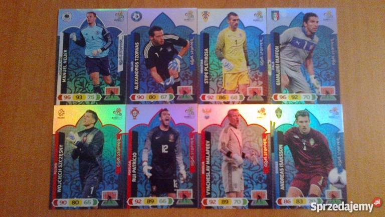 Karty piłkarzy sportowe EURO 2012 Panini adrenal Kolekcje