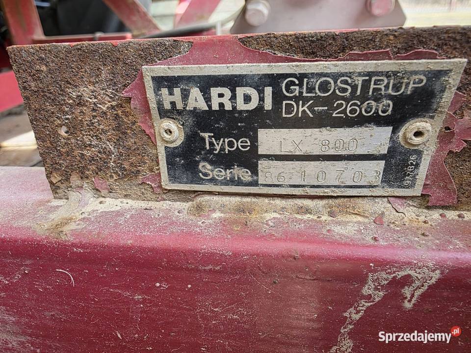 Opryskiwacz Hardi zawieszany 15m 1000l Chojnów