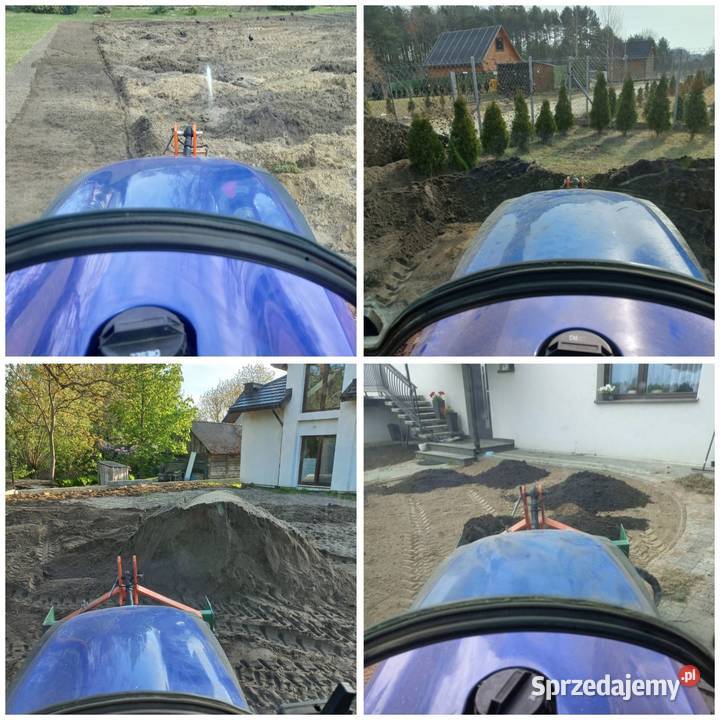 PRZYGOTOWANIE TERENU UPRAWA TRAWNIK OGRÓD ADAMÓW lubelskie