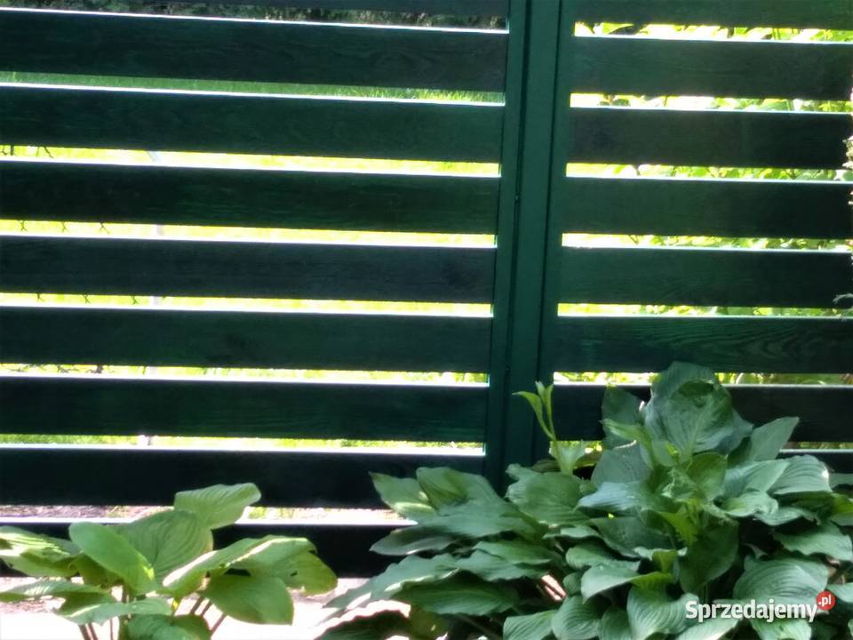 Drewniane ogrodzenia ażurowe
