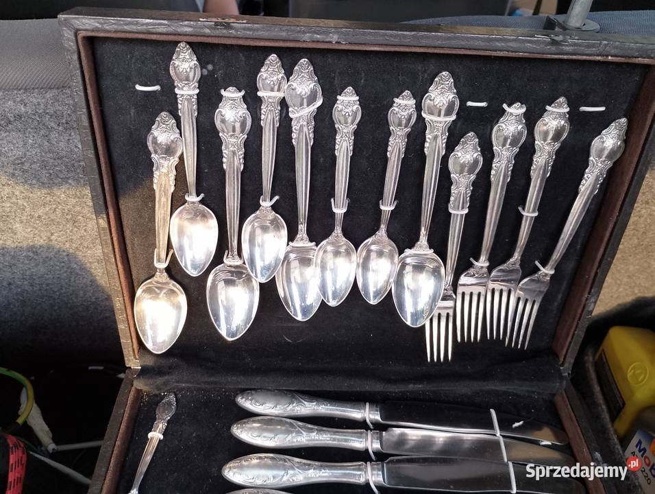 Zestaw sztućców Platerowych ze Srebrem Gorzów Wielkopolski