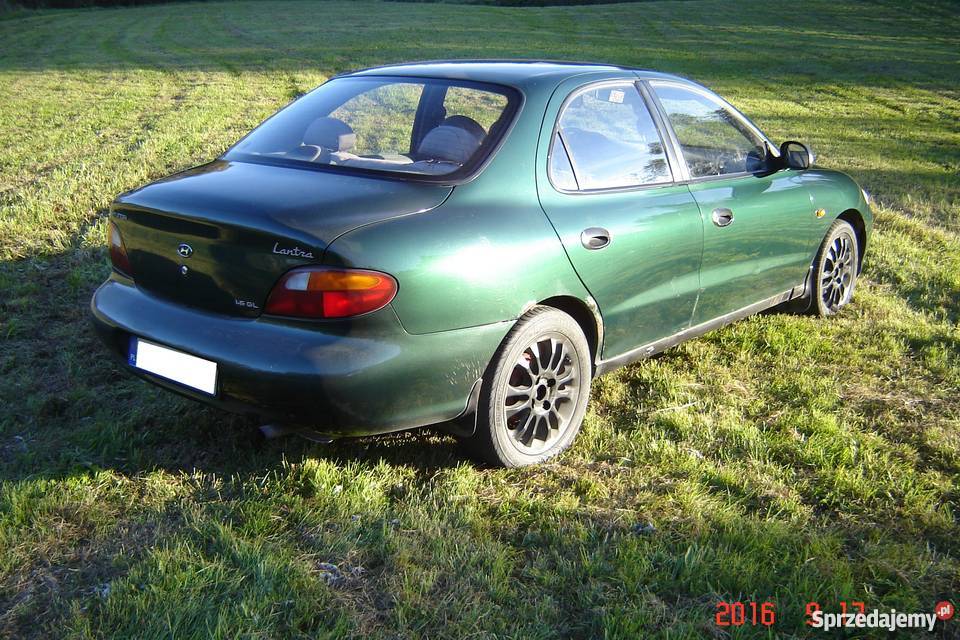 Hyundai Lantra Klimatyzacja LPG Opłacony zielony warmińsko-mazurskie