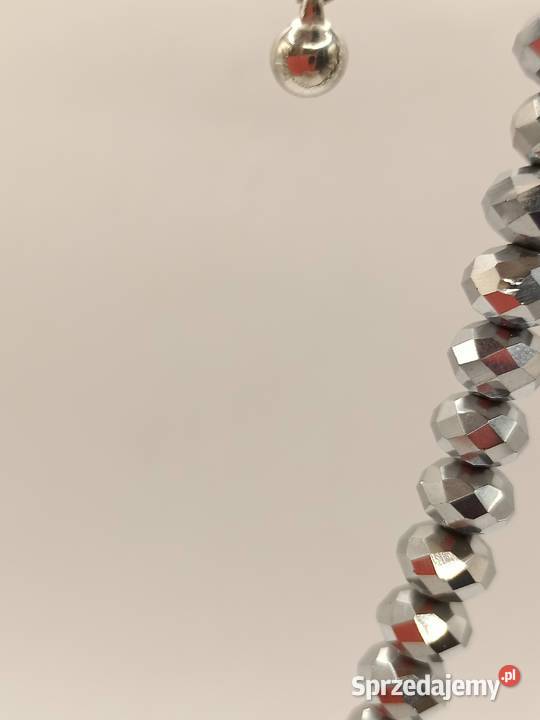 Zestaw biżuterii błyszcząca piękne szlify Zamość sprzedam