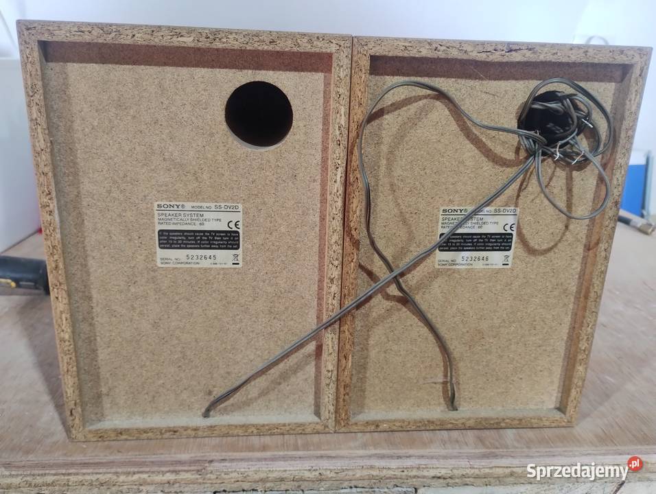 Głośniki Sony SSDV2D Mircze