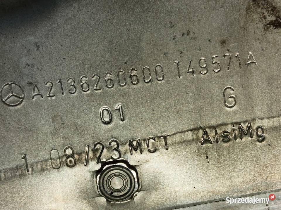 Pas Przedni Wzmocnienie Górne Mercedes EKlasa osobowe