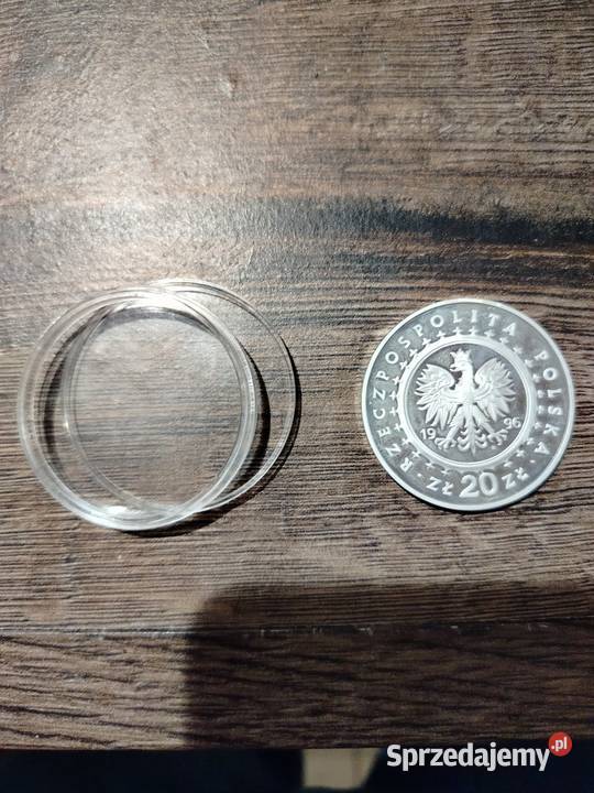 Srebrna Moneta kolekcjonerska 20 z 1996r zamek w Pozostałe Pozostałe Inowrocław