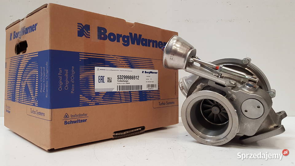 Turbosprężarka BorgWarner KKK 53299706912 ciężarowe Siedlce