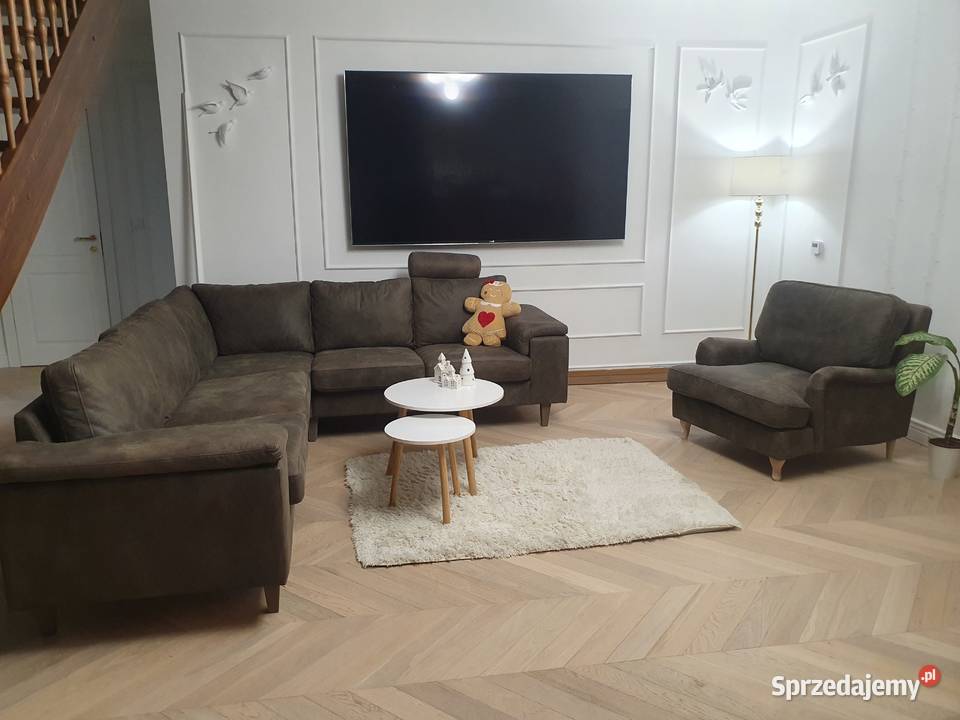 Narożnik sofa kanapa fotel komplet wypoczynkowy śląskie
