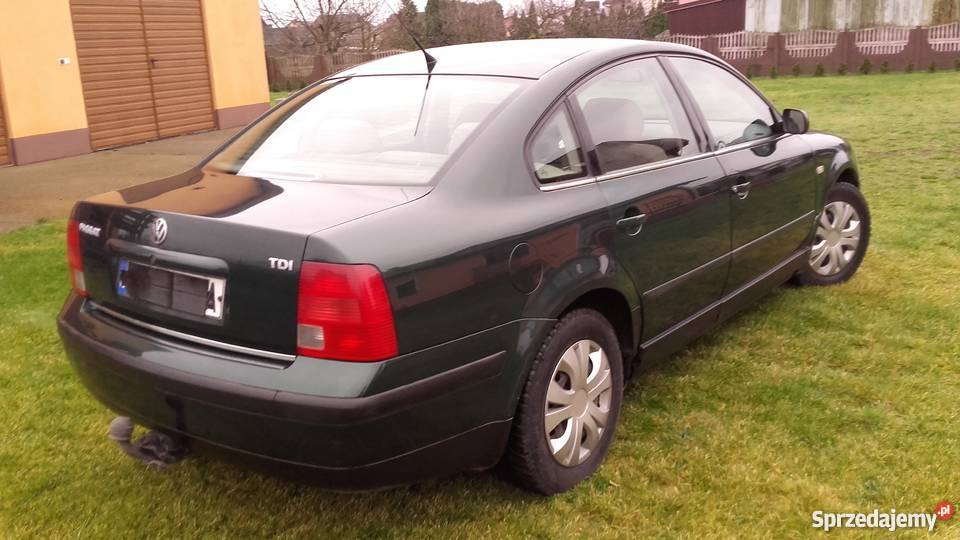 VW Passat B5 19 TDI 90 Jasny środek Długie wspomaganie kierownicy Raciąż