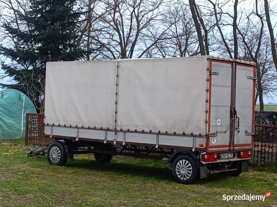 Przyczepa przyczepka SAM samochodowa 2 t dmc Rok produkcji 1993 opolskie Świerczów
