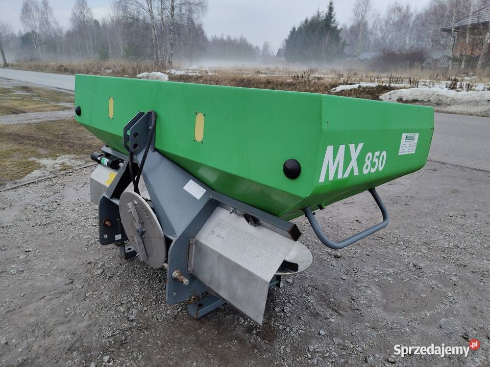 Rozsiewacz nawozów dwutarczowy Unia MX 850 Brzeziny sprzedam