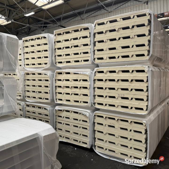 Płyta warstwowa dachowa 40mm tania płyta wielkopolskie Puszczykowo