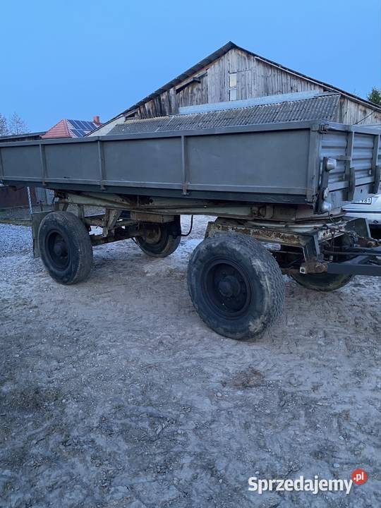 Przyczepa wywrotka D55 Sanok 3 stronny kiper Bodzentyn