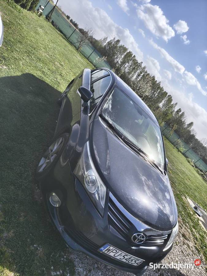 Toyota Avensis T27 III 20 D4D 2012 124 keyless skórzana tapicerka Motoryzacja mazowieckie Gzowo