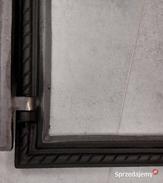 Drzwiczki żeliwne do wędzarni półokrągłe 60x56