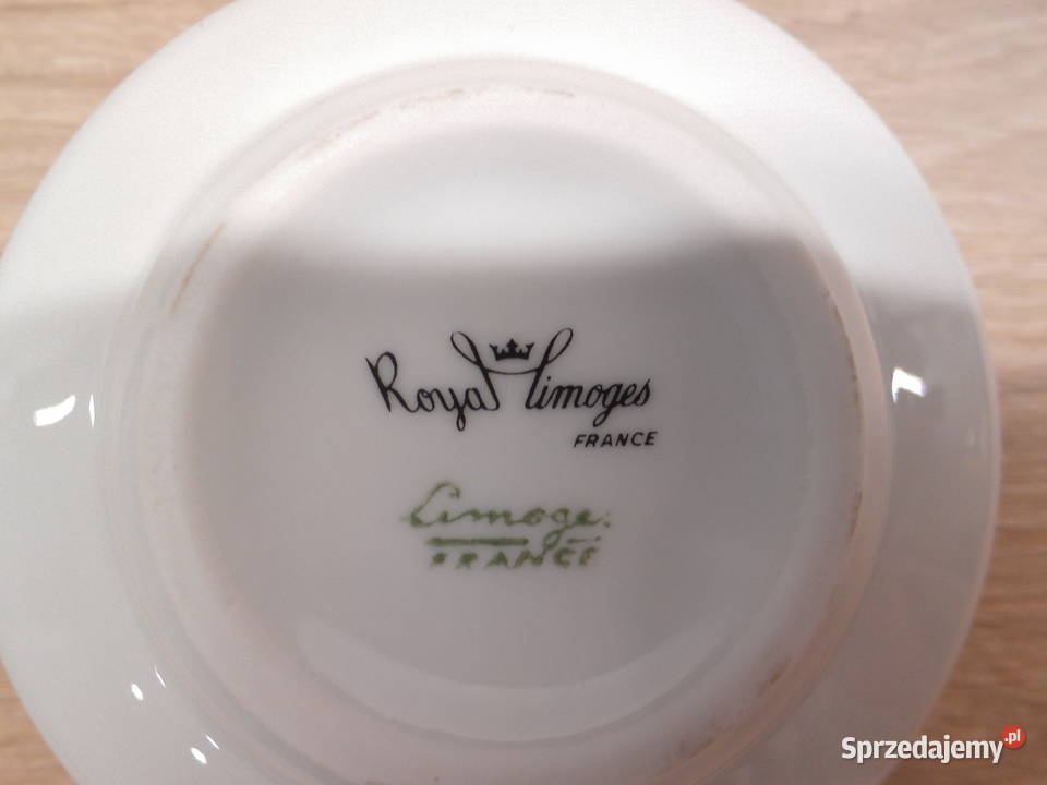 Świecznik biały LIMOGES Raszków