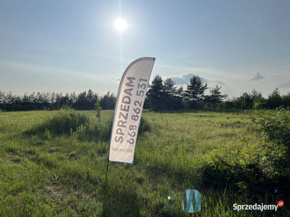 Działka 1413m2 Sobienie Biskupie