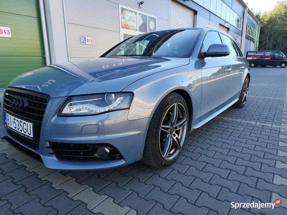 Audi a4b8 SLine Quatro benzyna+LPG Motoryzacja Białystok