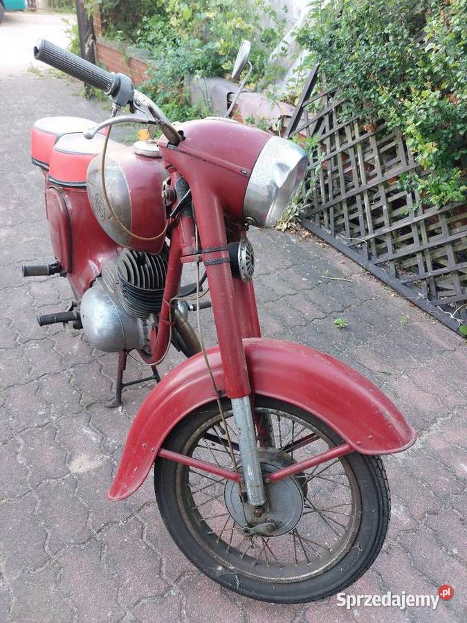 Jawa 175 dokumenty na chodzie Zielona Góra