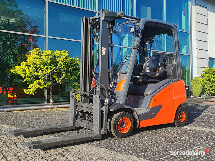 Wózek widłowy gazowy Linde H14T01 LPG duplex 315 Wózki widłowe Kęty sprzedam