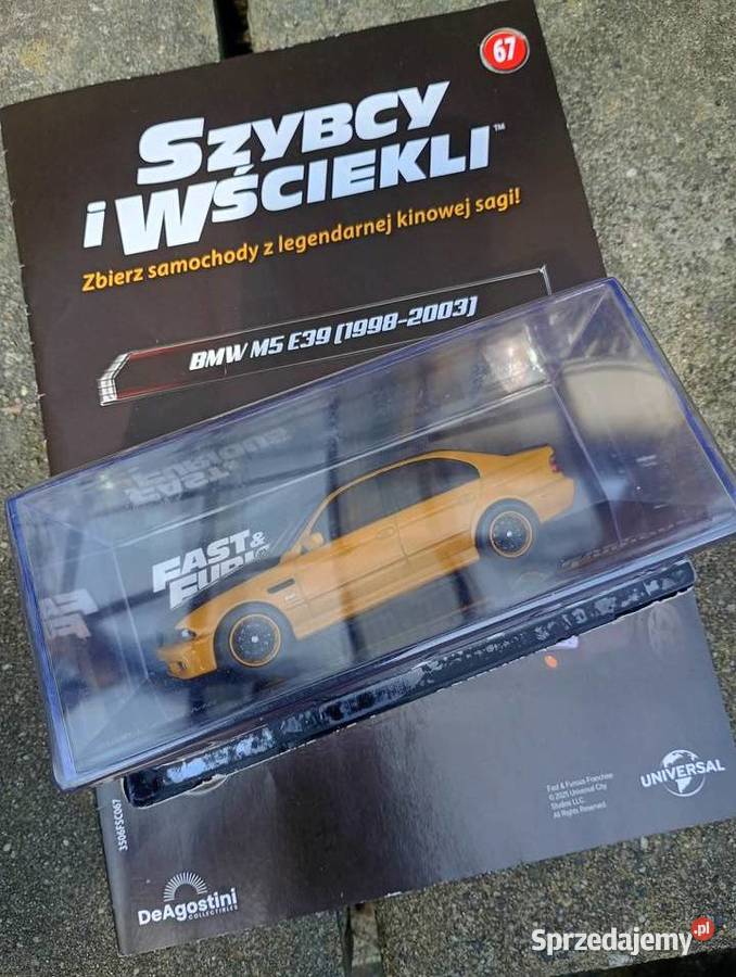 BMW E39 M5 szybcy wściekli model 143 Deagostini Warszawa