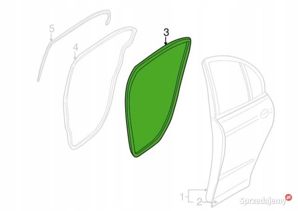 USZCZELKA DRZWI TYŁ LEWA PRAWA JAGUAR XTYPE sprzedam
